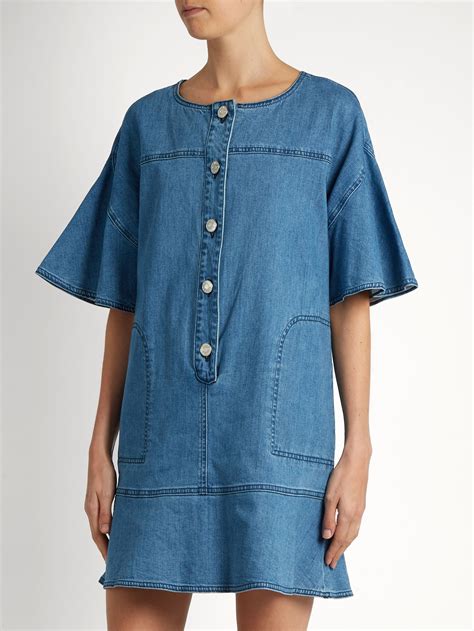 see by chloe denim dress|see by CHLOE. clearance sale.